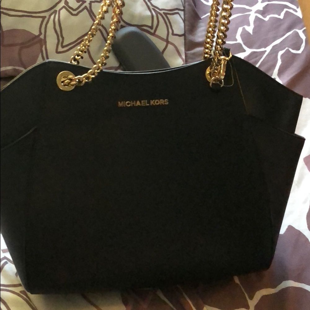Black Michael Kors handbag